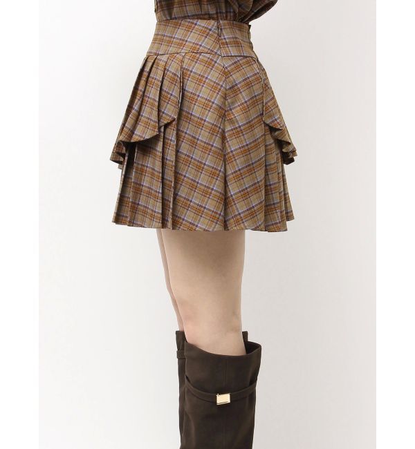 dazzlin「【セットアップ対応】ベルトダブルプリーツスカート」|スカート|