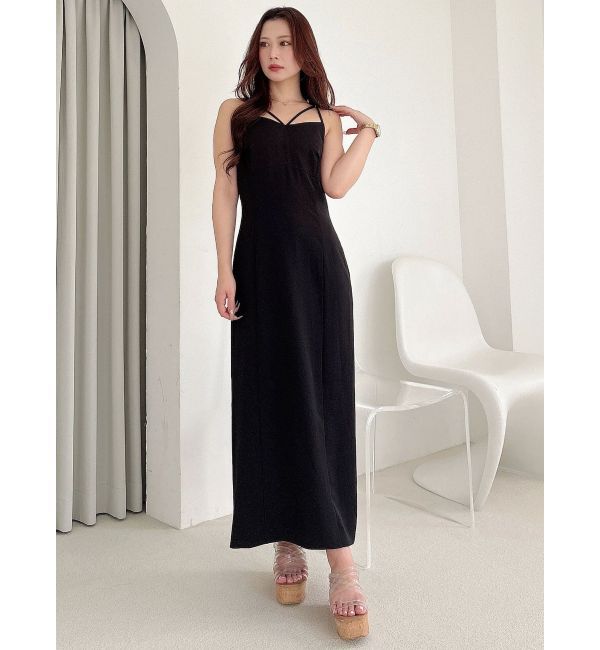 MERCURYDUO「Iラインキャミワンピース」|ワンピース|