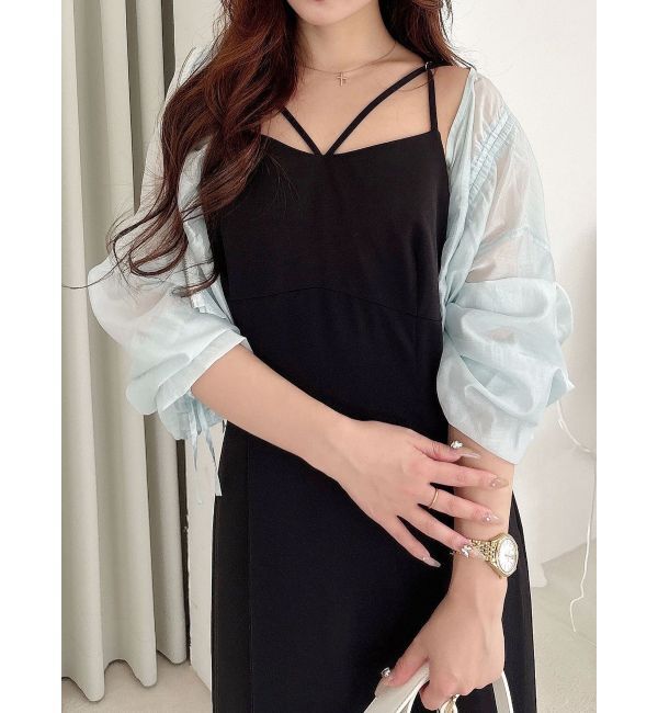 MERCURYDUO「Iラインキャミワンピース」|ワンピース|