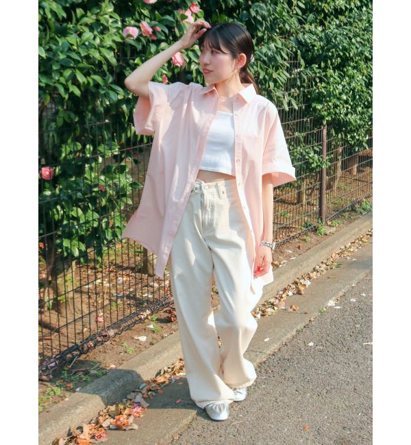 Ungrid「ライトオンスストレートデニム」|デニム|