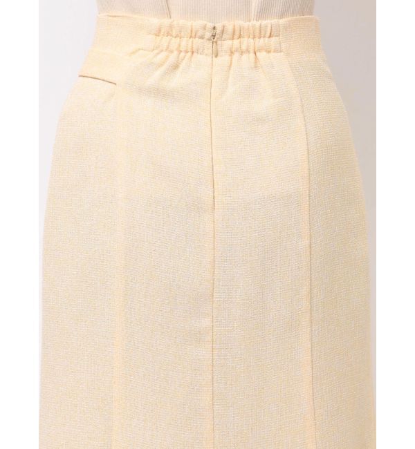 LAGUNAMOON「【新色追加】ツイードウエストアシメナローフレアスカート」|スカート|