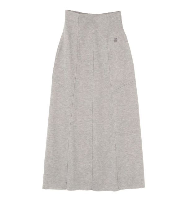 LAGUNAMOON「ラメスウェットナロースカート」|スカート|