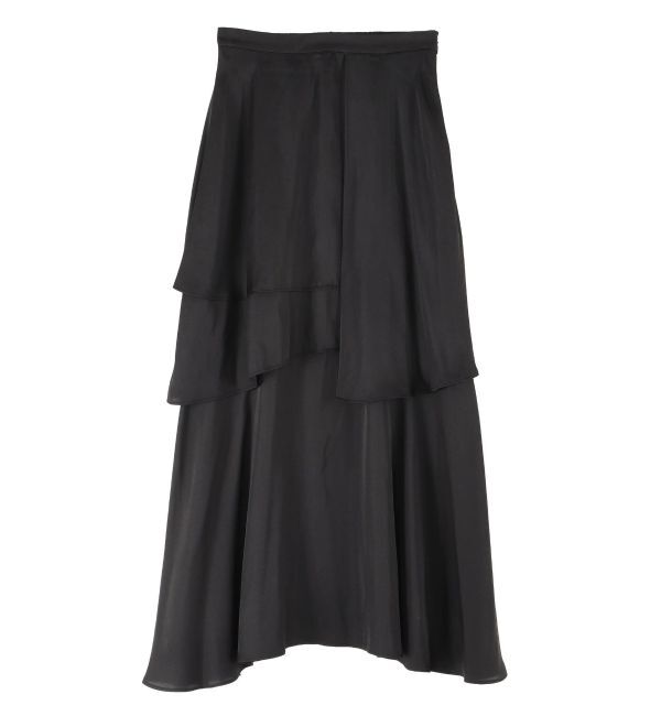 LAGUNAMOON「ヘムスリットティアードスカート」|スカート|