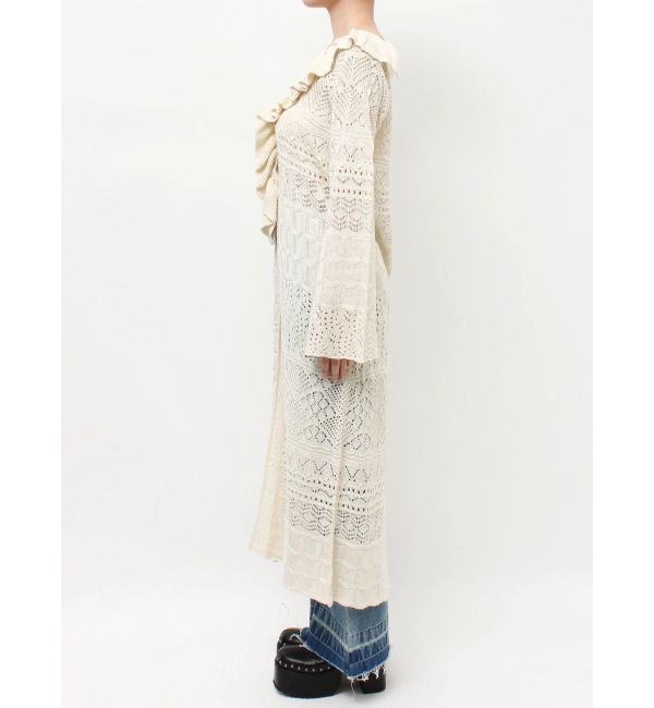 EVRIS「オープンニットロングカーディガン」|カーディガン|