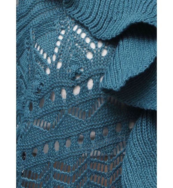 EVRIS「オープンニットロングカーディガン」|カーディガン|