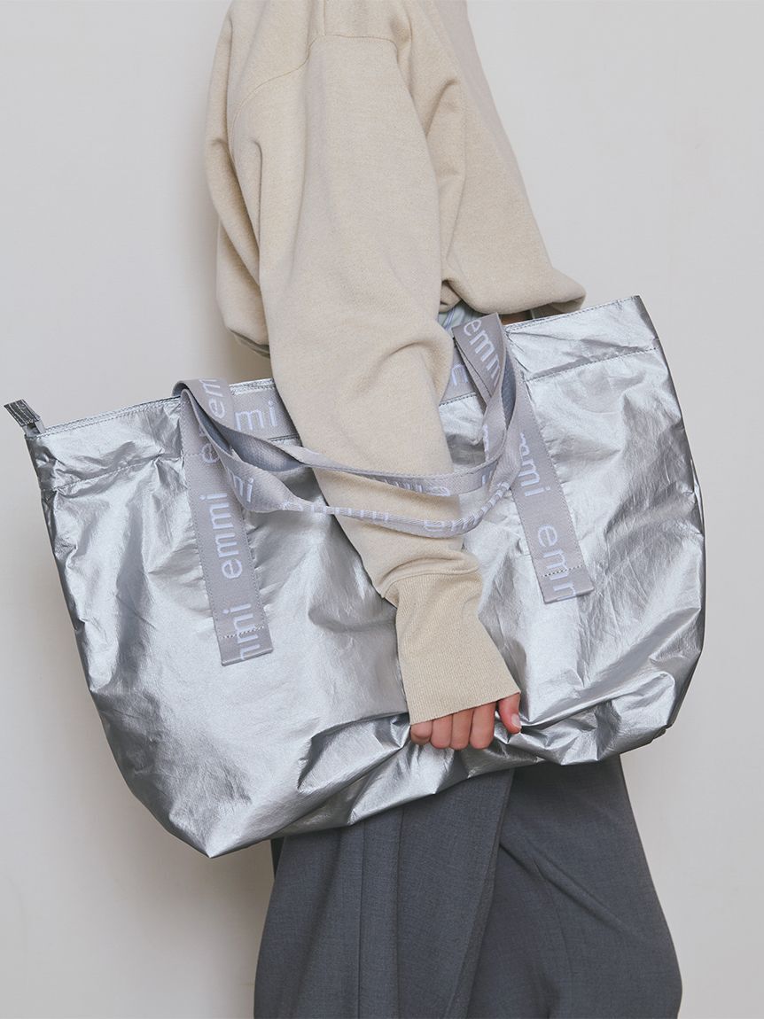 emmi atelier「【10th】【ONLINE限定カラー】emmiロゴビッグトートバッグ」|トートバッグ|