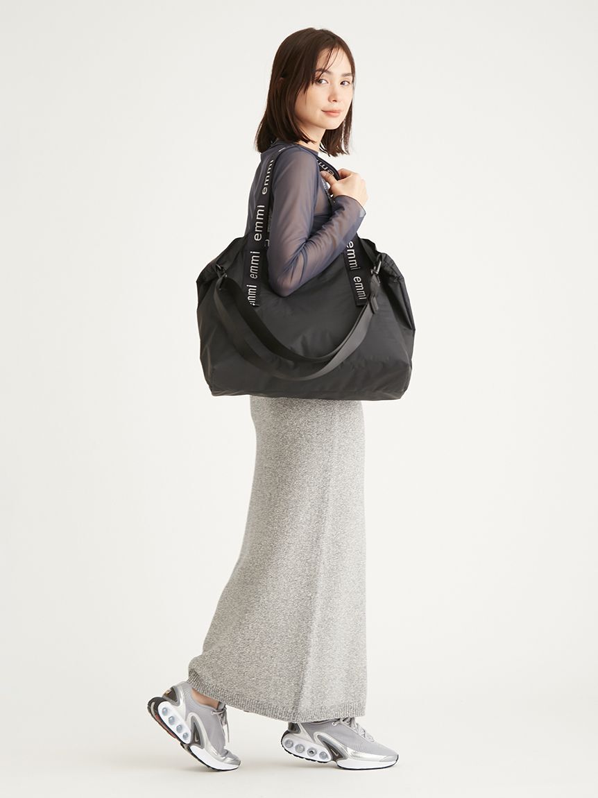 emmi atelier「【10th】【ONLINE限定カラー】emmiロゴビッグトートバッグ」|トートバッグ|