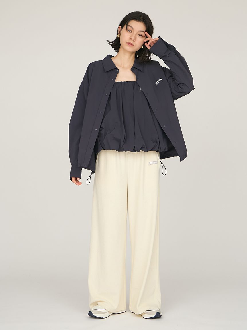 emmi atelier「【ONLINE限定カラー】【prince|emmi】ナイロンドロストシャツ」|シャツ・ブラウス|