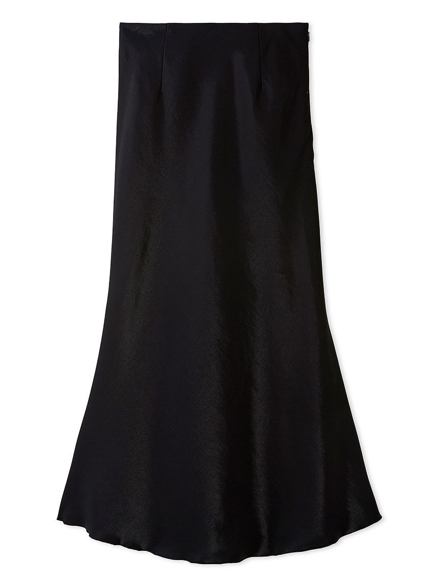 emmi atelier「シャイニーサテンナロースカート」|スカート|NVY