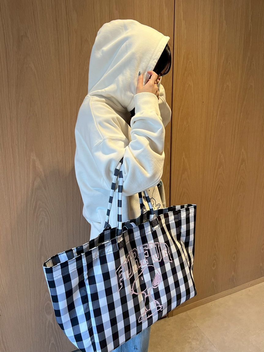 FURFUR「スヌーピーコラボルーズシルエットパーカー」|パーカー|