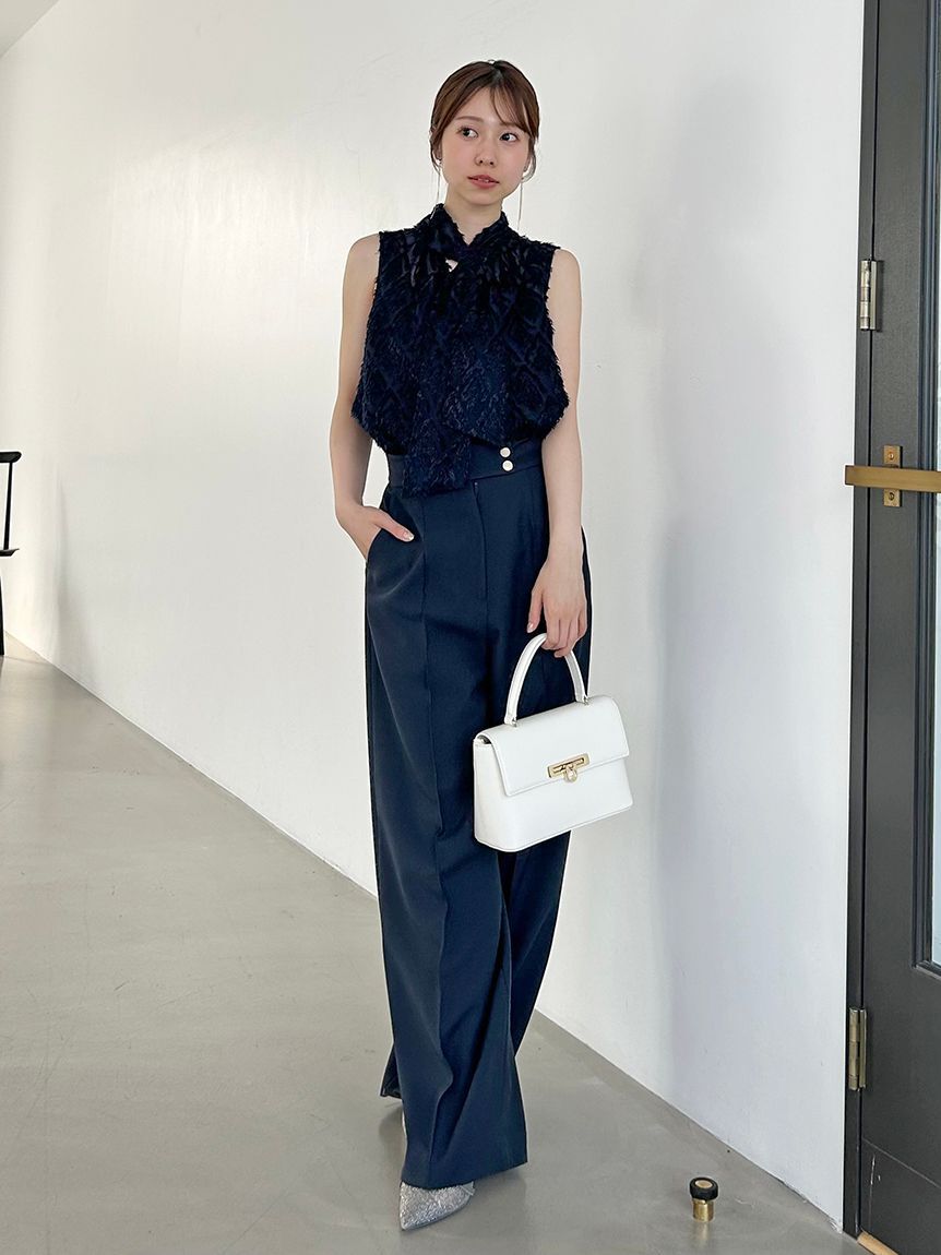 SNIDEL「ノースリボウタイブラウス」|シャツ・ブラウス|