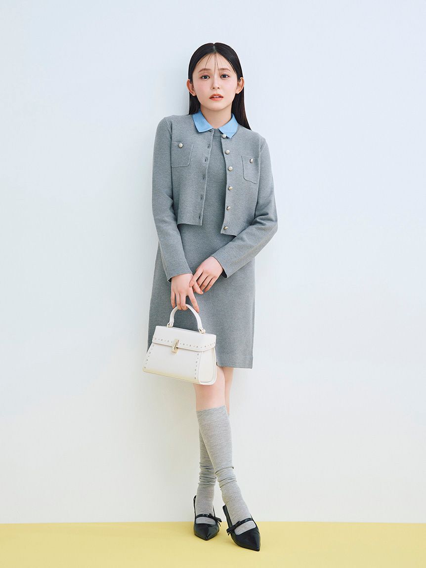 CELFORD「リボンディテールバックストラップミュール」|パンプス|