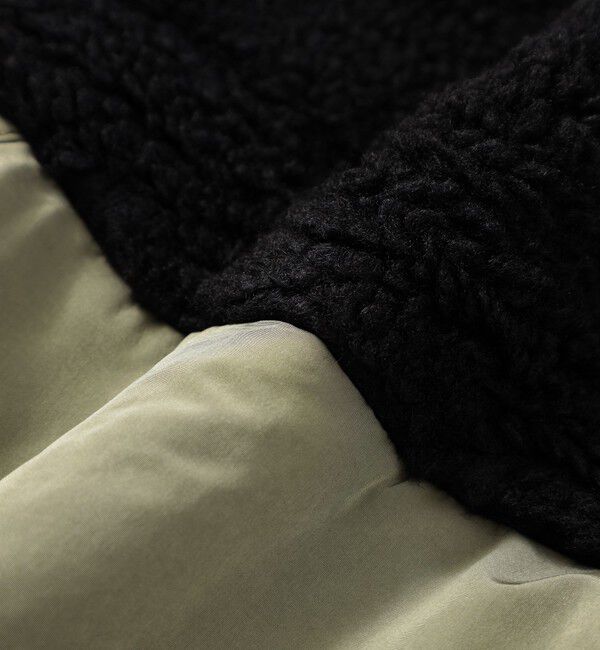  「ボアカラーフライトブルゾン」|ブルゾン・スタジャン|