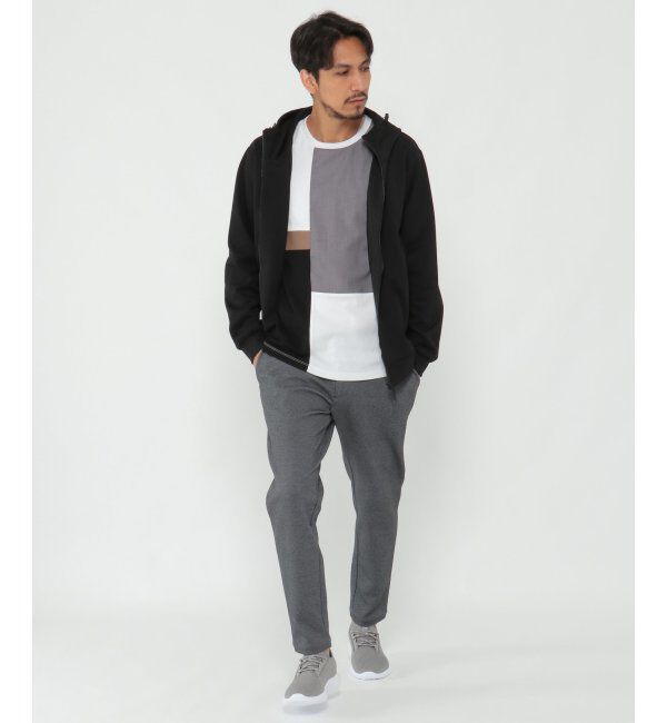 IKKA LOUNGE「テックストレッチZIPパーカー2」|Tシャツ・カットソー|