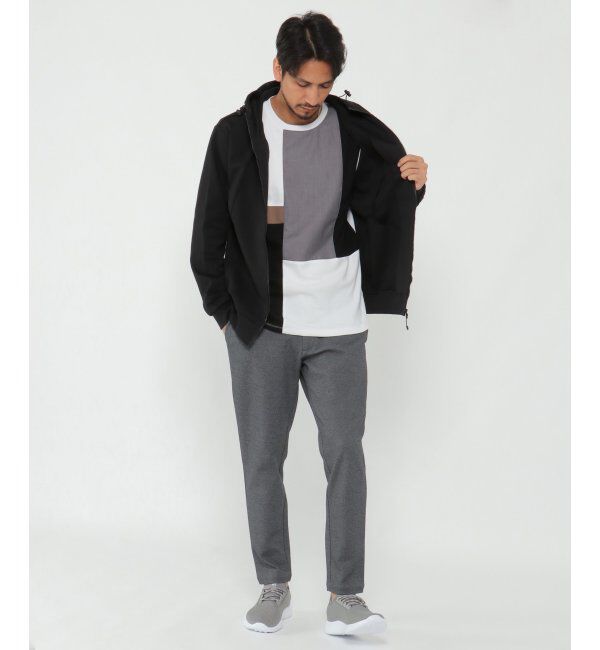 IKKA LOUNGE「テックストレッチZIPパーカー2」|Tシャツ・カットソー|