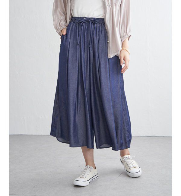 ikka「ビンテージツイルタックスカーチョ」|その他|