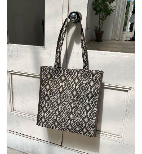 Lbc with Life「ジャガードA4ロゴトートバッグ」|その他|