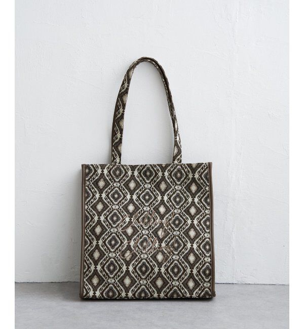 Lbc with Life「ジャガードA4ロゴトートバッグ」|その他|