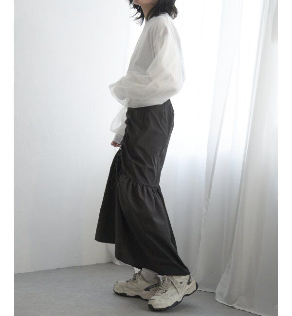 VENCE share style「ベネシャンギャザースカート」|スカート|