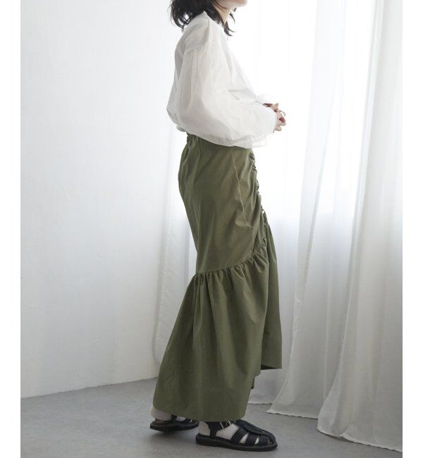 VENCE share style「ベネシャンギャザースカート」|スカート|
