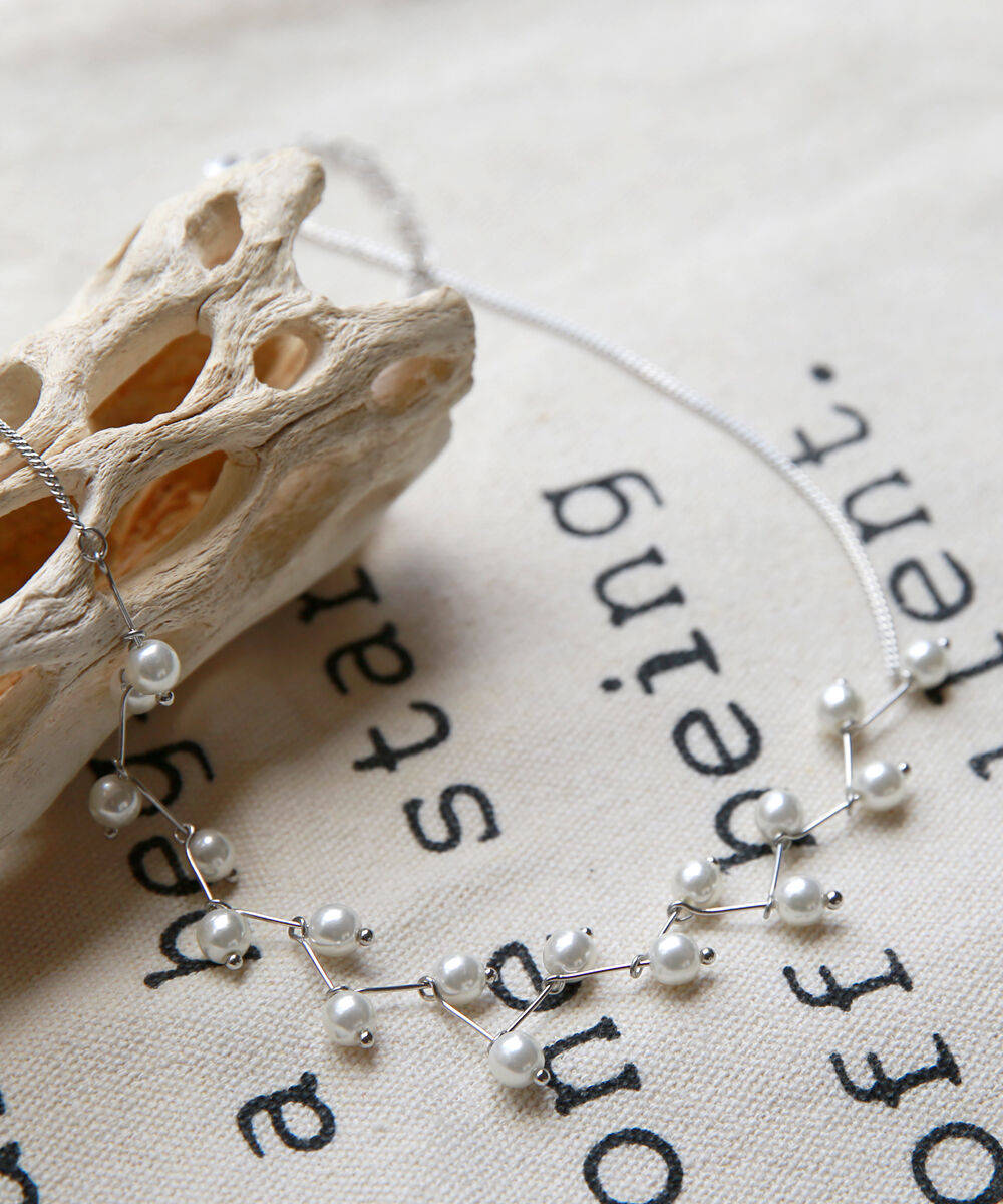 colleca la「バランスパールネックレス」|ネックレス|シルバー