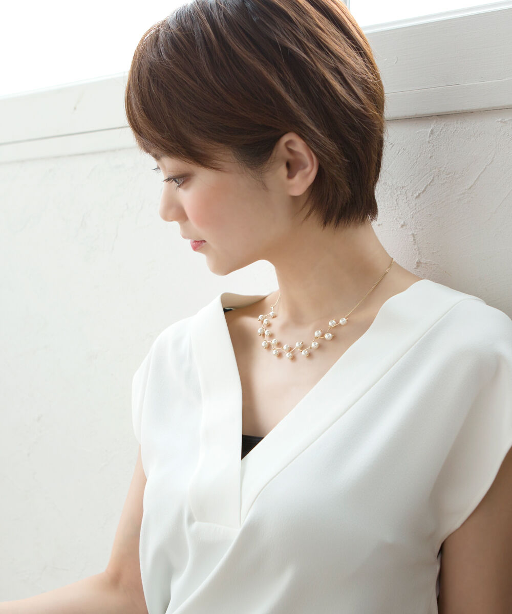 colleca la「バランスパールネックレス」|ネックレス|