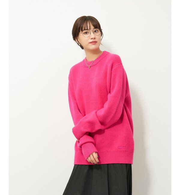  「Zoff｜emiri フォックス型 メガネ |辺見えみり チタン 軽量 メタルフレーム レンズ交換券付」|メガネ|