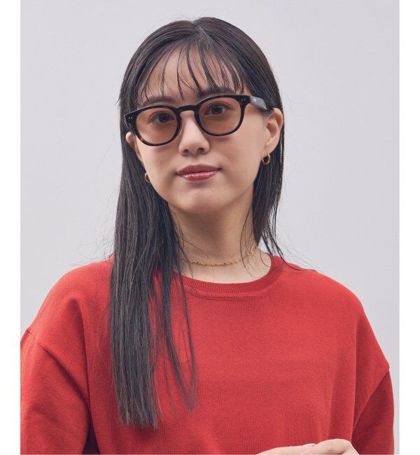  「【WEB限定】Zoff｜STUDIO SEVEN｜ウェリントン型 調光サングラス 紫外線で色が変わる 紫外線防止 UVカット」|サングラス|