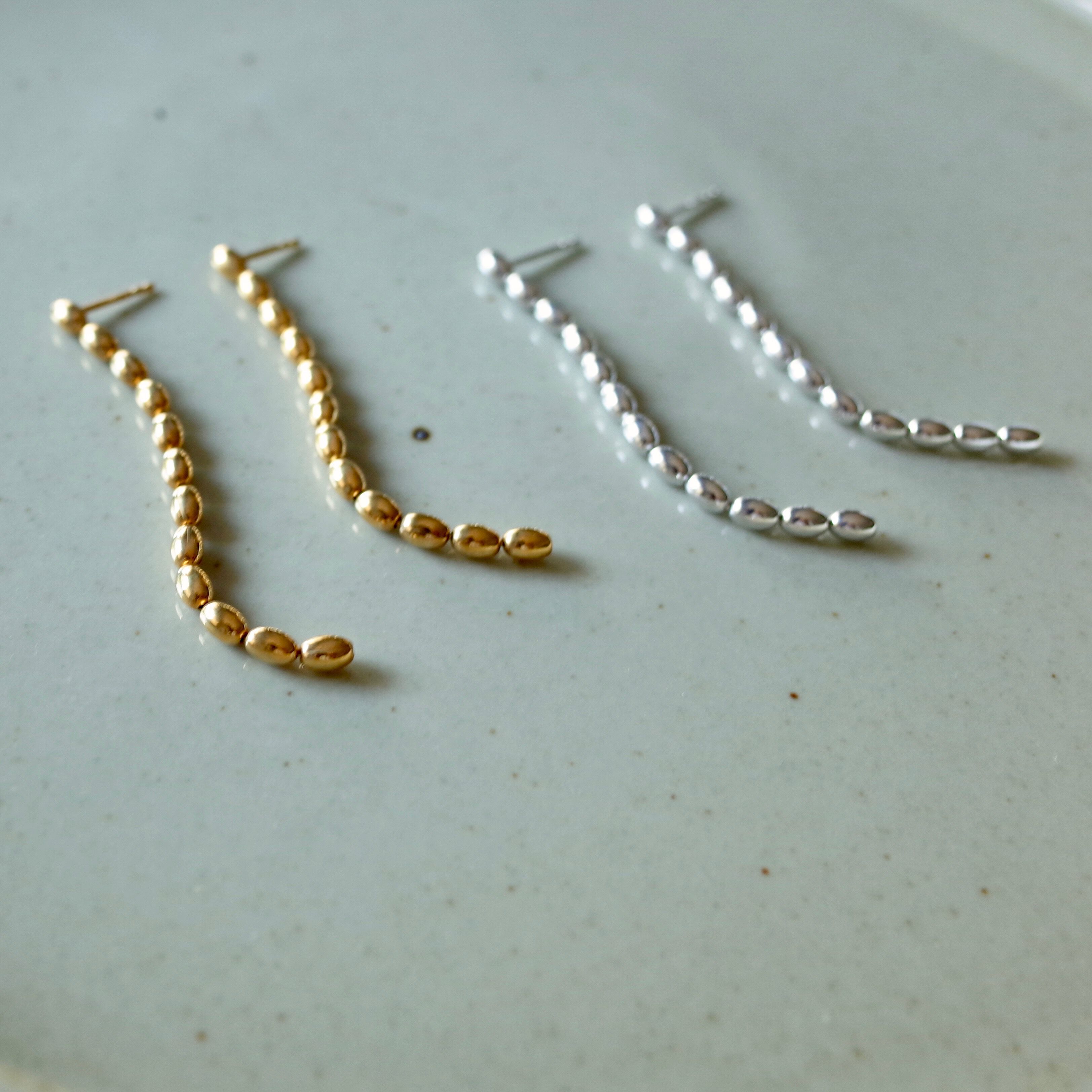 warmth「Rice Chain Pierce」|イヤーカフ|