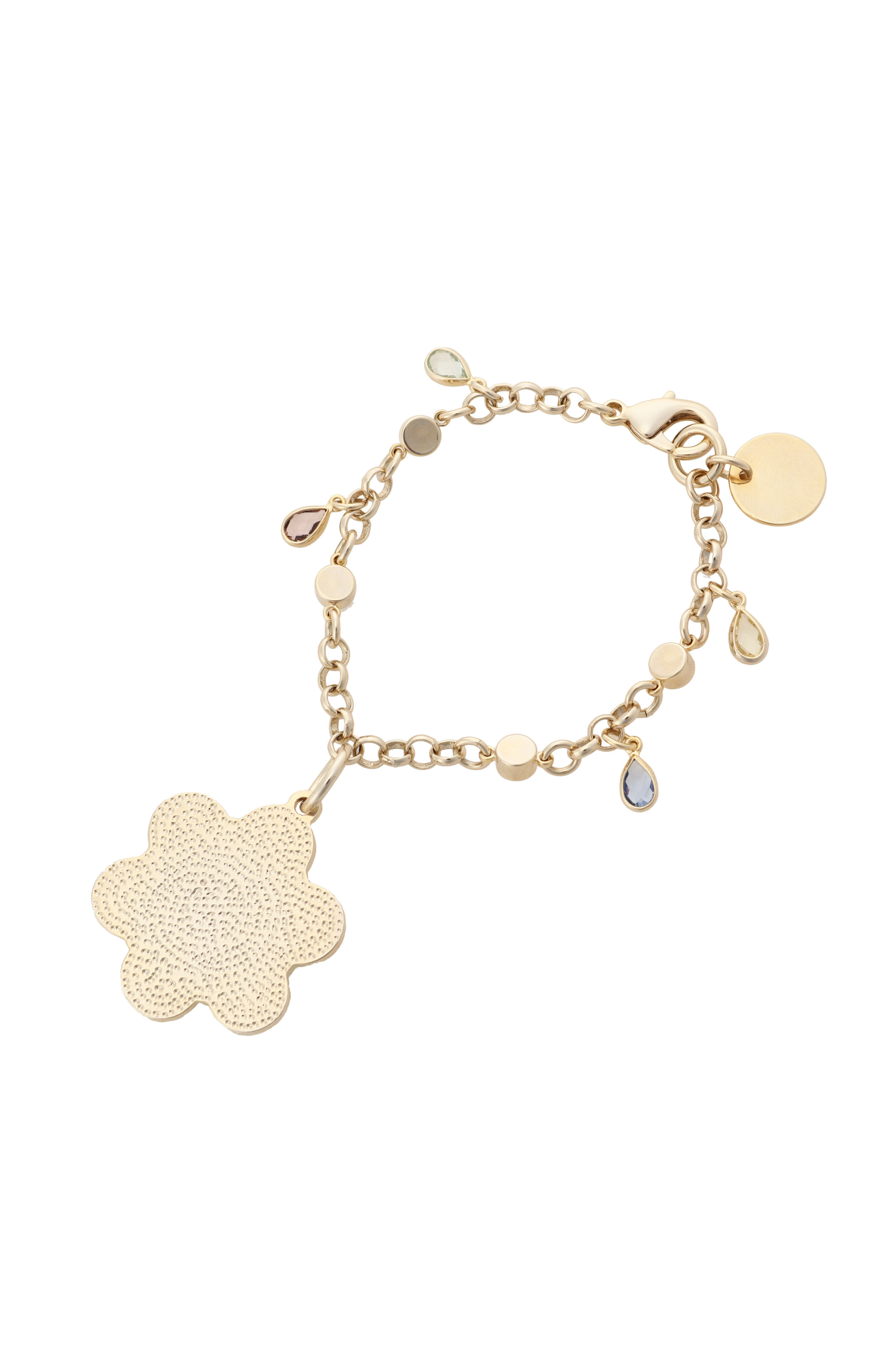 Samantha Thavasa「ビジューフラワーモチーフ バッグチャーム」|チャーム・キーホルダー|