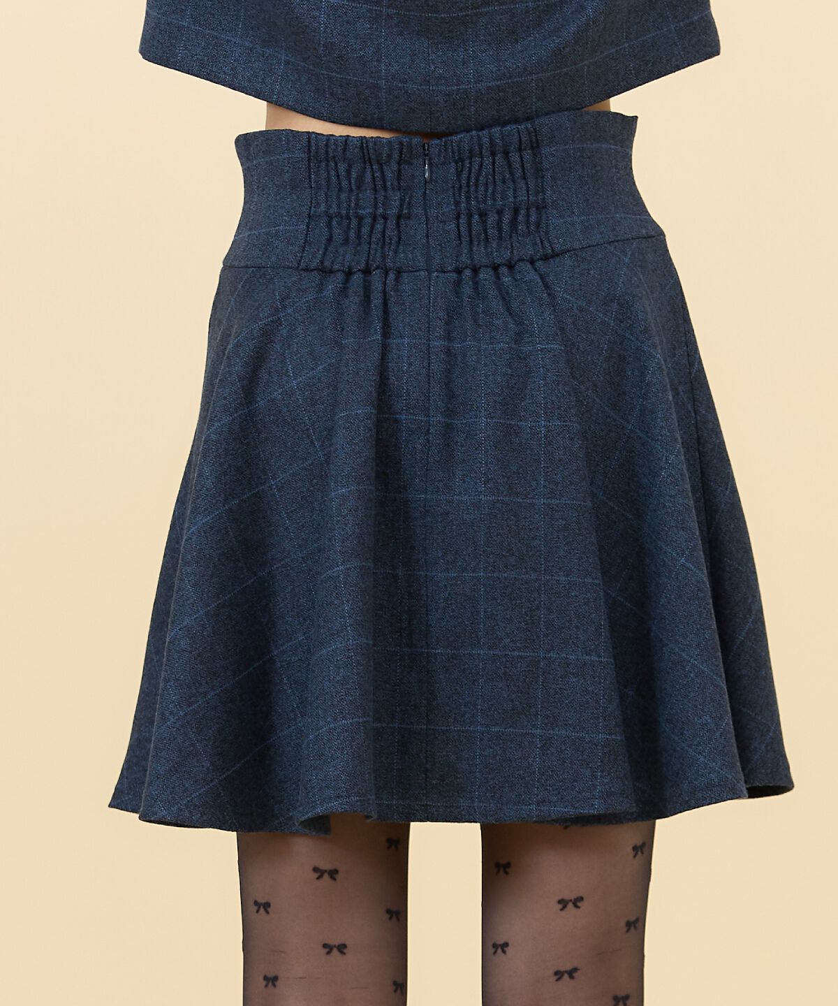 REDYAZEL「チェックフレアミニスカート」|フレア|