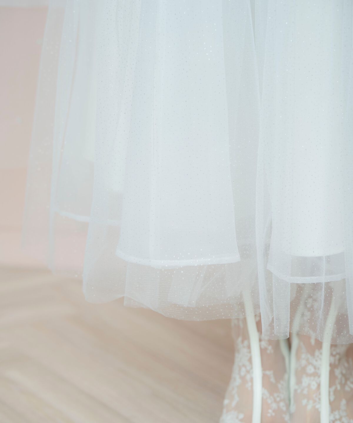 WILLSELECTION「ラメチュールティアードスカート」|フレア|