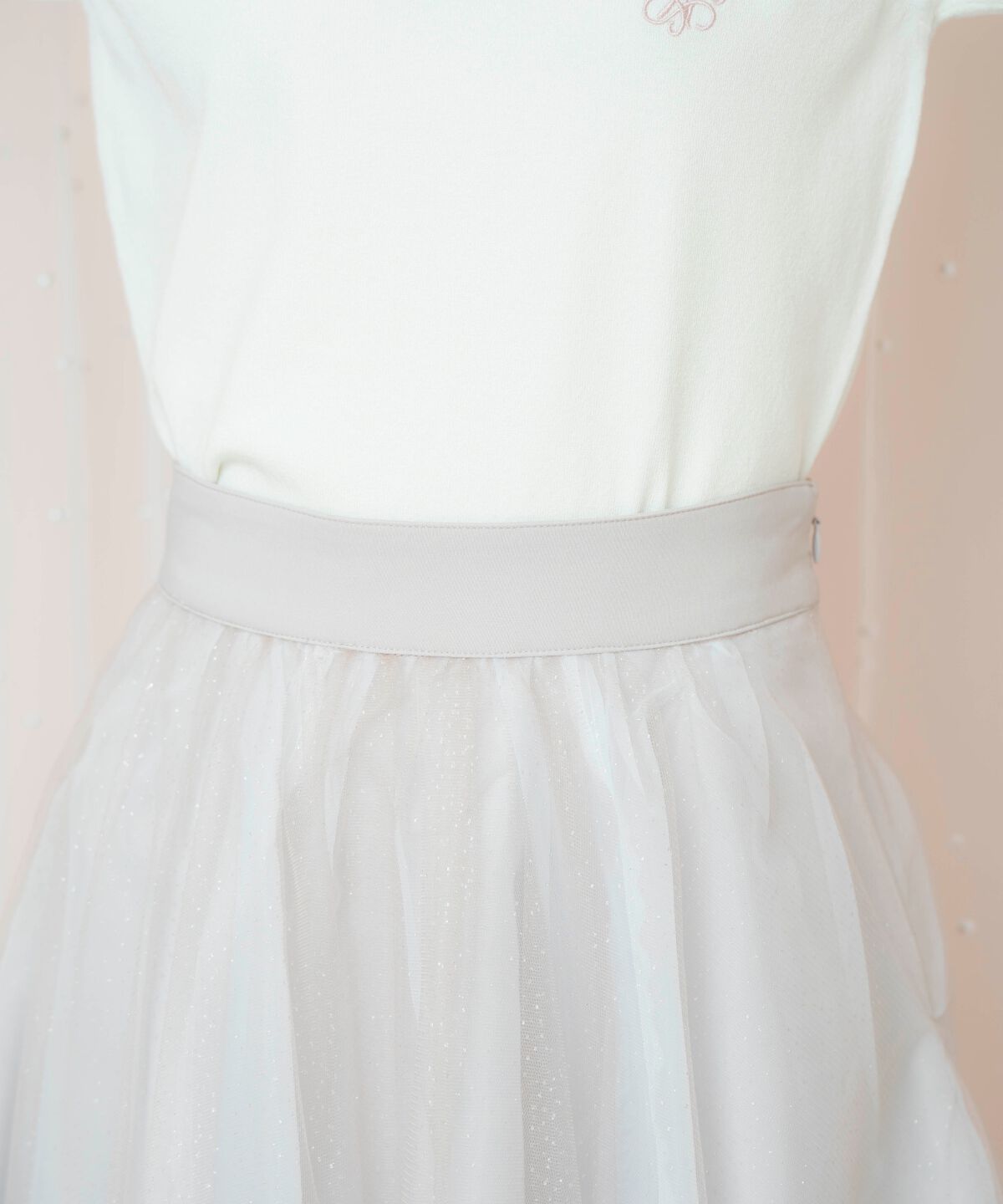 WILLSELECTION「ラメチュールティアードスカート」|フレア|