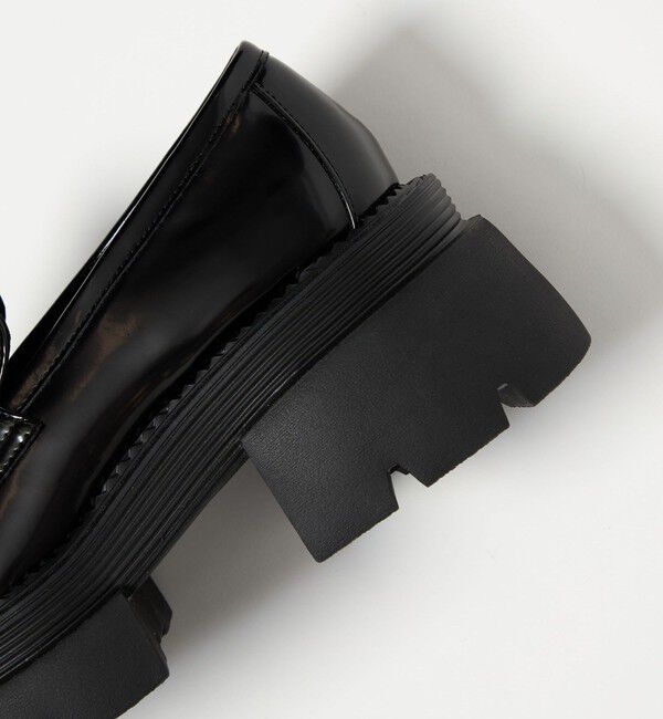 ODETTE E ODILE「＜SY＞ スクエアボリュームローファー フラット65&uarr;」|ローファー|