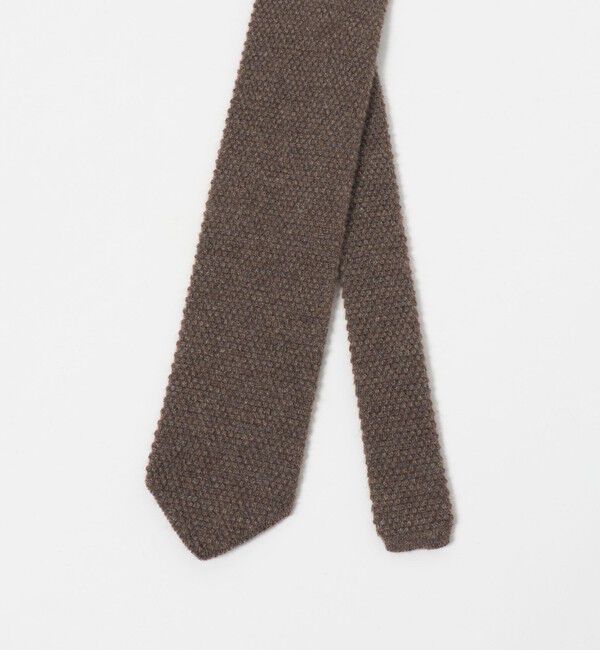 UNITED ARROWS「＜SOVEREIGN＞カシミヤ ニット ネクタイ」|ネクタイ・蝶ネクタイ|