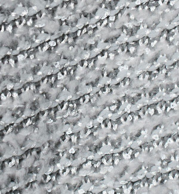 AEWEN MATOPH「＜AEWEN MATOPH＞ハートスパンコール シャーリングVネックニット」|ニット・セーター|