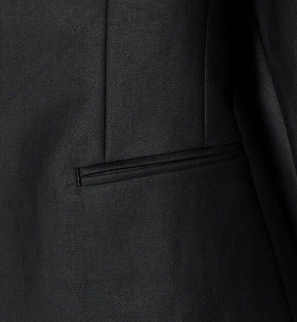 ASTRAET「＜ASTRAET＞コットン シェイプ ノーカラージャケット」|ノーカラージャケット|