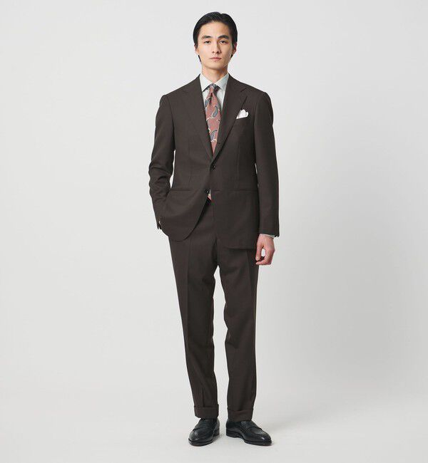 UNITED ARROWS「Vitale Barberis Canonico シングル 3ボタンスーツ MC―MODEL」|スーツ|DK.BROWN