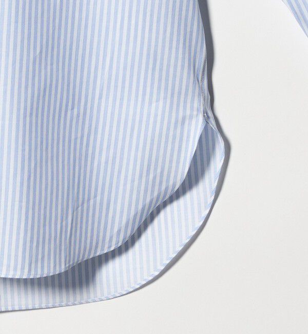 UNITED ARROWS「＜SOVEREIGN＞ GRANDI＆RUBINELLI カラーストライプ ハンドライン ワイドカラーシャツ」|シャツ・ブラウス|