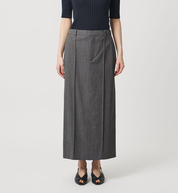 UNITED ARROWS「NALYA グレンチェック スカート」|スカート|