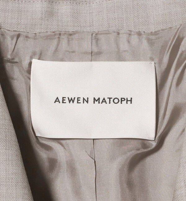 AEWEN MATOPH「＜AEWEN MATOPH＞パワーショルダー 2B ジャケット」|テーラードジャケット|
