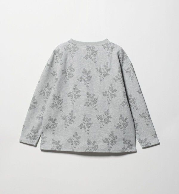 UNITED ARROWS「フラワー ジャガード スウェット」|スウェット・ジャージ|