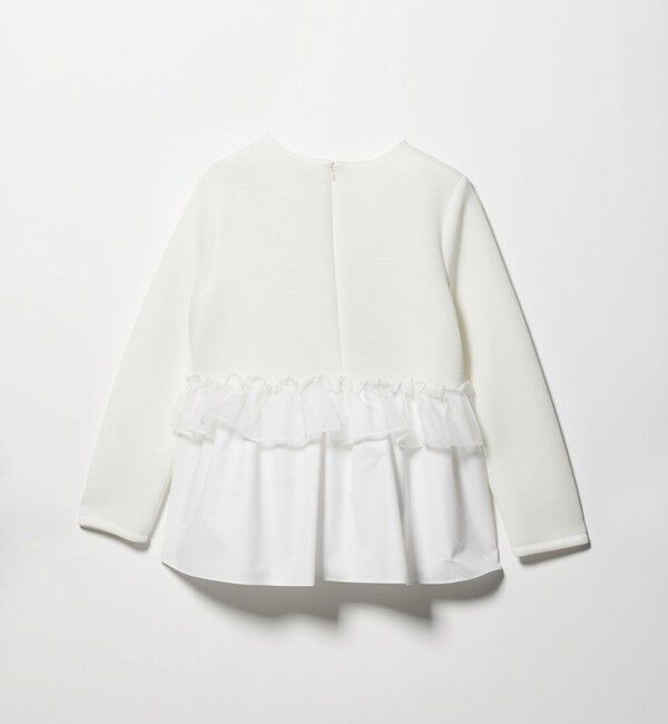 UNITED ARROWS「ペプラムフリル カットソー」|Tシャツ・カットソー|