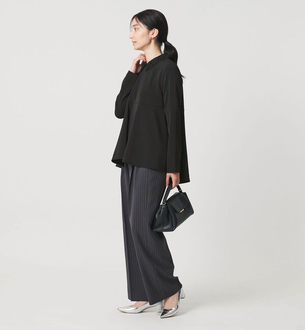 UNITED ARROWS「FEEL CLEAN 2WAY ブラウス ‐防しわ ストレッチ UVカット‐」|シャツ・ブラウス|