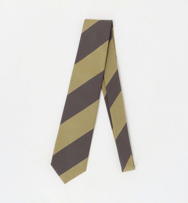 UNITED ARROWS「カラー ワイド レジメンタル ネクタイ」|ネクタイ・蝶ネクタイ|YELLOW