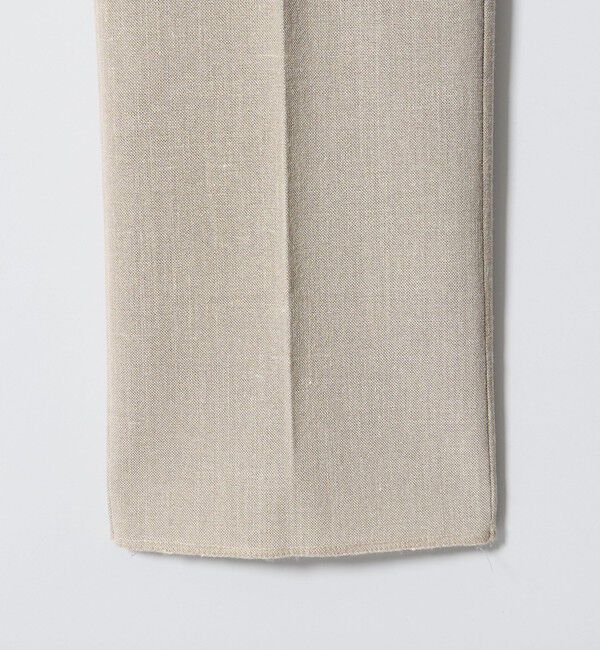 UNITED ARROWS「ポプリン 1プリーツ スラックス R-MODEL」|スラックス|