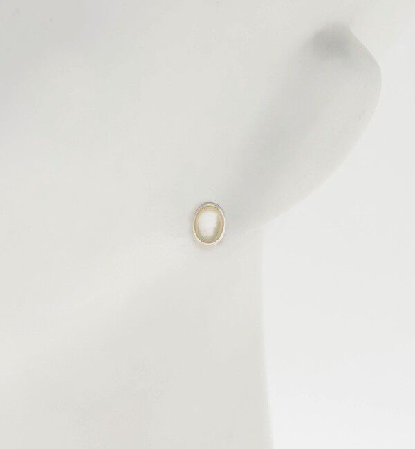 UNITED ARROWS「＜HARPO PARIS＞MOP ピアス」|ピアス|