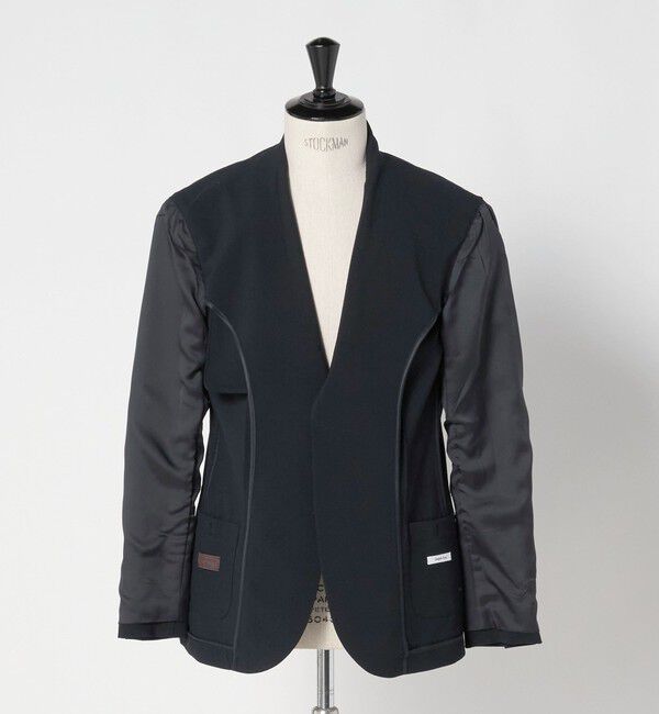 UNITED ARROWS「シアサッカー シングル 3ボタン テーラードジャケット COMFORT EASY‐MODEL ストレッチ」|テーラードジャケット|