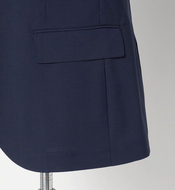 UNITED ARROWS「トロピカル シングル 3ボタン テーラードジャケット COMFORT EASY‐MODEL 2WAYストレッチ 撥水」|テーラードジャケット|