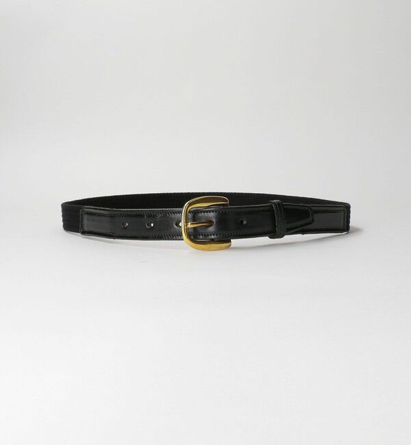 UNITED ARROWS green label relaxing「【別注】＜TORY LEATHER＞1カラー ウェビング ベルト」|ベルト|BLACK
